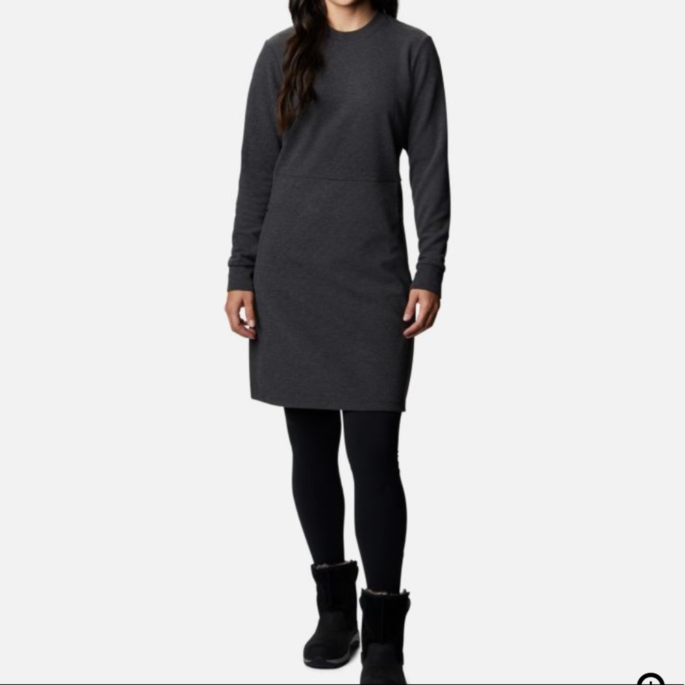 Columbia Women's Firwood Ottoman Dress Large Grey NWT